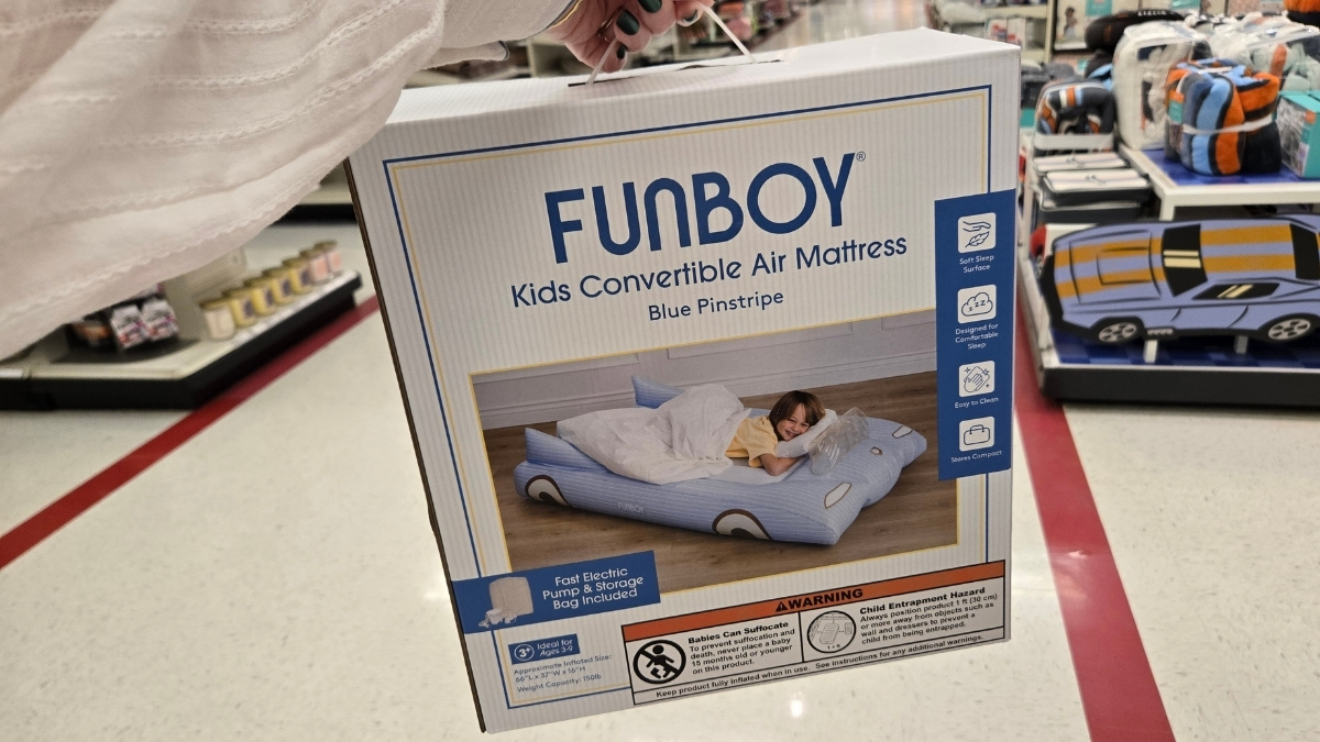 Funboy Kids Air Mattress w/ Pump Just $39.99 Shipped on Target.com (Fun for Sleepovers!)