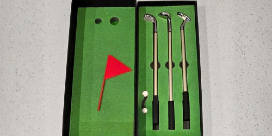 Mini Golf Pen Set Only $6.99 on Amazon (Reg. $16) | Fun Father’s Day Gift