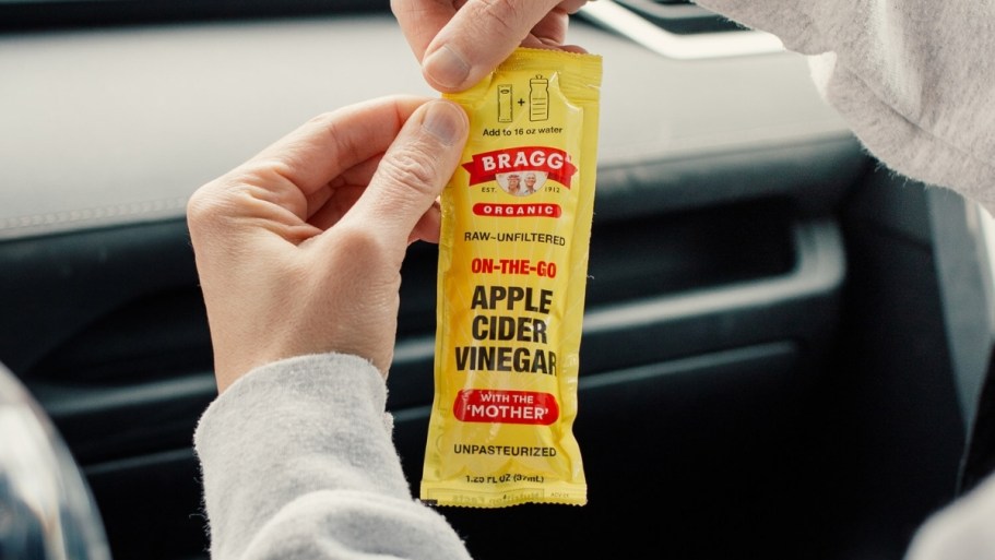 Spotted at Walmart: NEW Bragg Apple Cider Vinegar On-the-Go Pouches