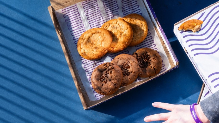 a box of insomnia cookies