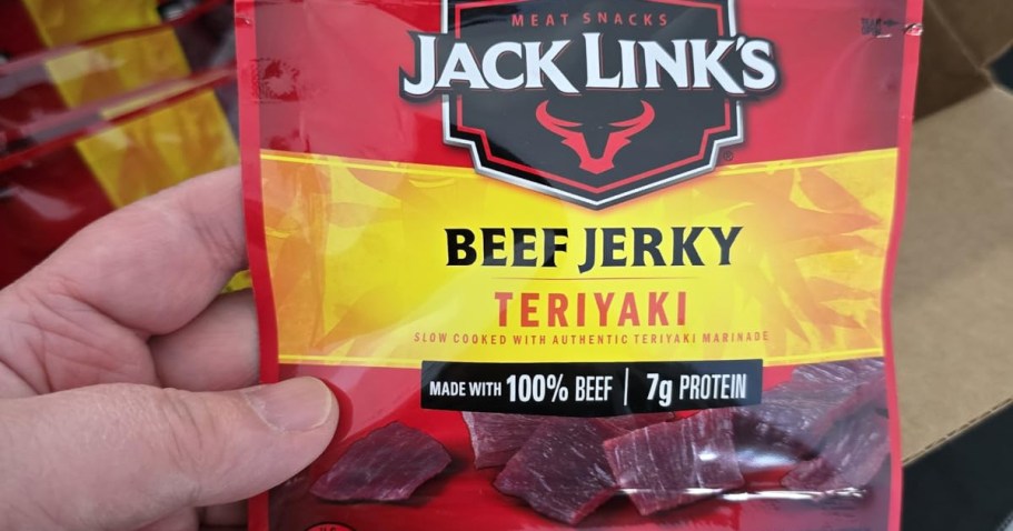 Jack Link’s Teriyaki Beef Jerky 5-Count Only $3.76 Shipped on Amazon