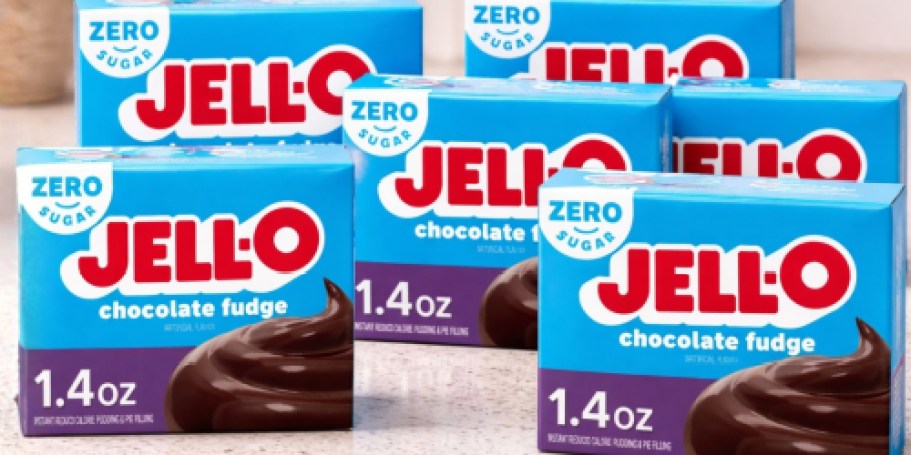 Jell-O Sugar Free Chocolate Pudding 6-Pack Only $2 Shipped on Amazon