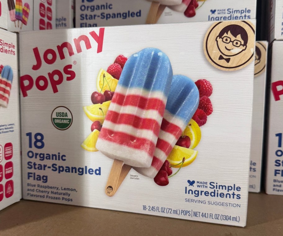 red white and blue jonny pops popsicles