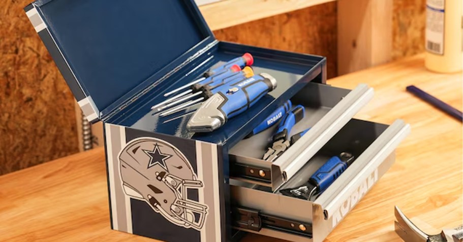 Kobalt NFL Mini Tool Boxes Only $31.98 Shipped for myLowe’s Rewards Members