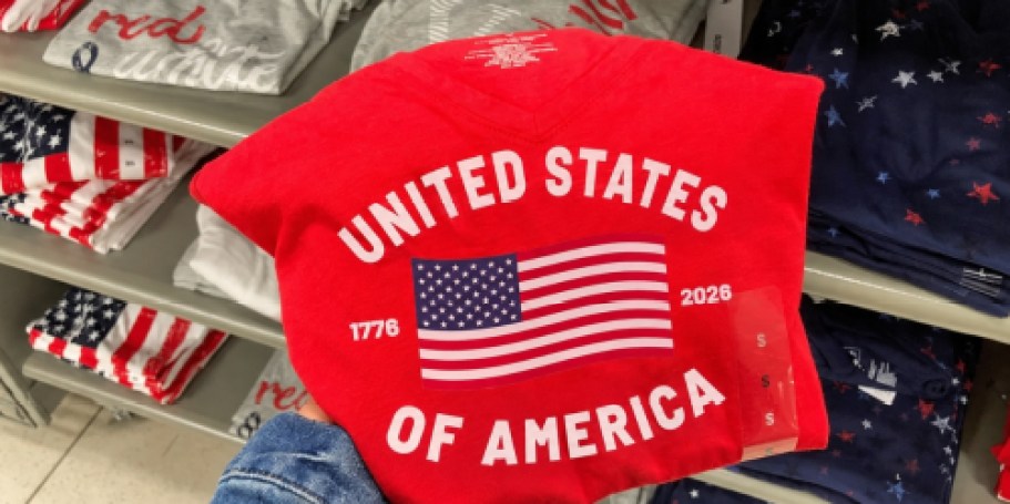 Kohls Patriotic Graphic Tees from $5.99 – Today ONLY!