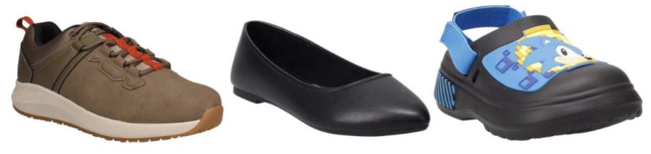 three kohls shoes
