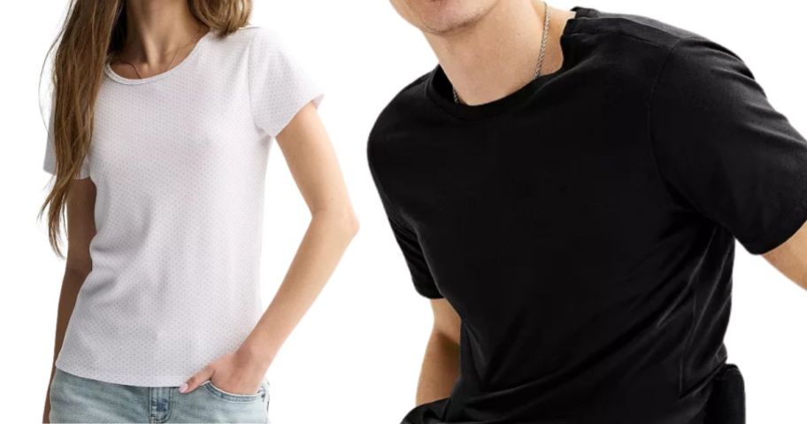 kohls womens and mens tops