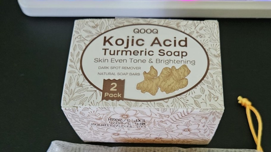 Kojic Acid Turmeric Soap 2-Pack Only $3 Shipped on Amazon | Fades Dark Spots