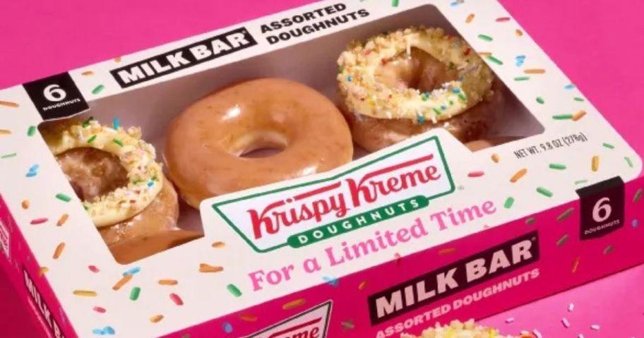 krispy kreme Milk Bar Doughnut Collection in box