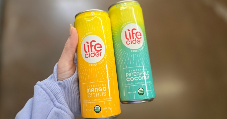 *NEW* Life Cider Organic Gut-Friendly Soda at Walmart (BOGO Free After Cash Back!)