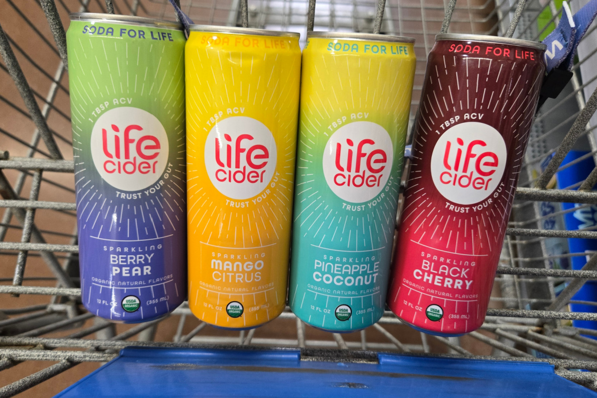 *NEW* Life Cider Gut-Friendly Soda at Walmart (BOGO Free After Cash Back!)