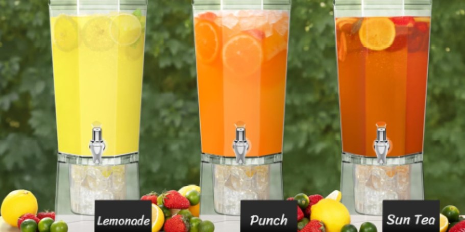 TOW Gallon Beverage Dispensers Only $11.59 on Amazon (Reg. $40)