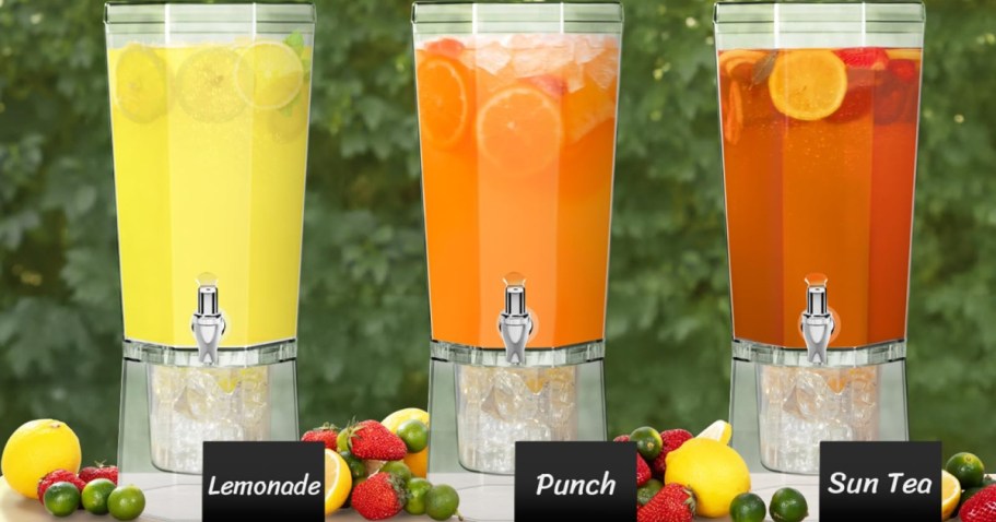 TOW Gallon Beverage Dispensers Only $11.59 on Amazon (Reg. $40)