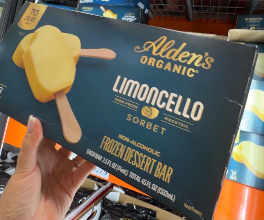 a box of limoncello bars