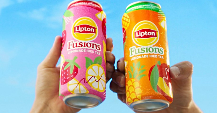 Grab An Easy Freebie & Try Lipton Fusions Lemonade Ice Tea