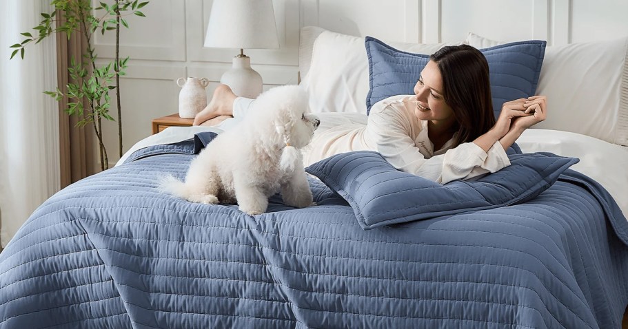 Up to 60% Off Litanika Quilt Sets + Free Shipping | Styles from $27.50 Shipped (Reg. $70)