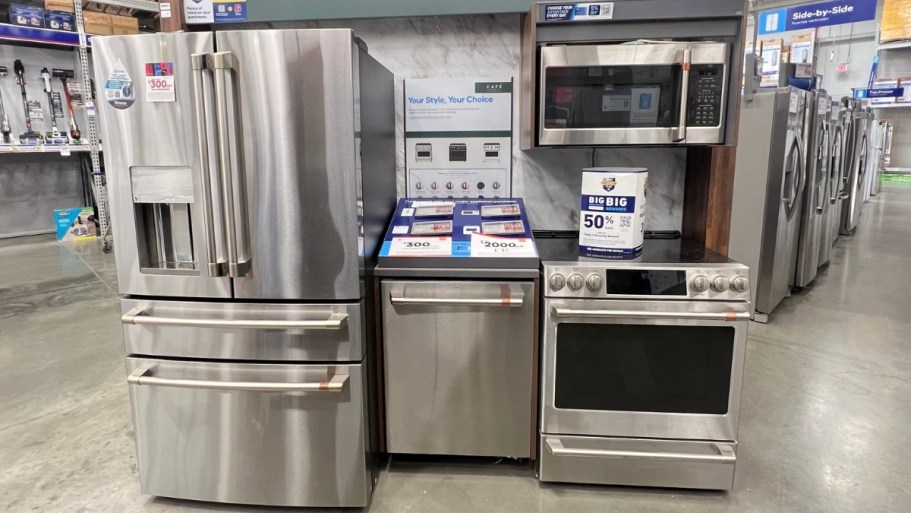 Up to 45% Off Major Appliances at Lowe’s + Stackable Savings