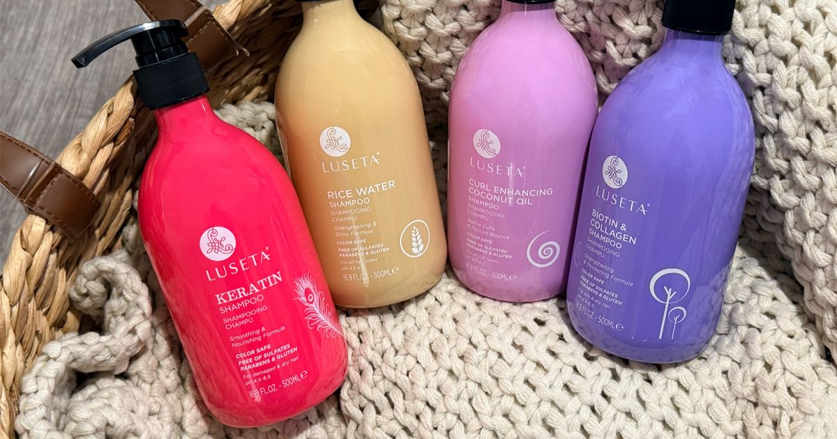 Luseta Shampoo & Conditioner Sets Just $15.59 Shipped on Amazon