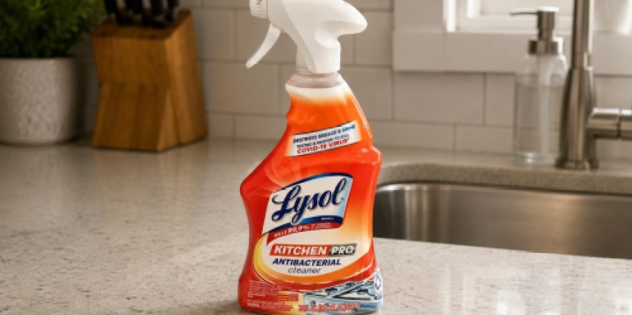 Lysol All-Purpose Kitchen Spray Cleaner Just $2.82 Shipped on Amazon