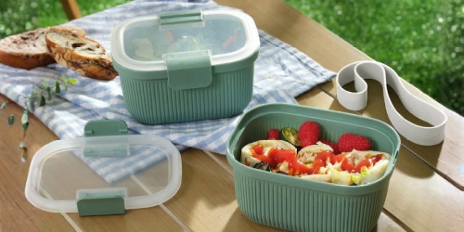 Mainstays Bento Container 2-Pack Only $2.60 on Walmart.com + More