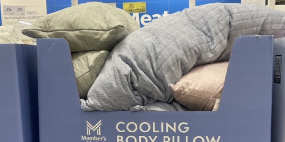 Sam’s Club has a HUGE Cooling Body Pillow for JUST $14.98