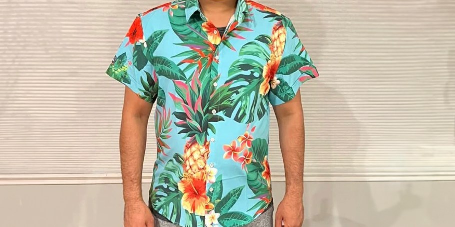 Men’s Aloha Shirts from $7.99 on Amazon (Perfect for Summer Vacation!)