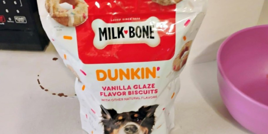 Dunkin’ Milk Bone Dog Biscuits Just $2.84 Shipped on Amazon