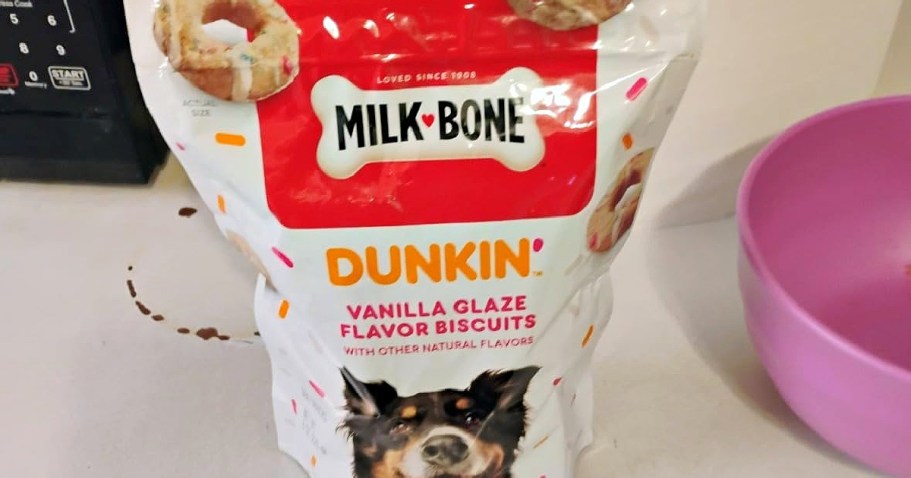 Dunkin&rsquo; Milk Bone Dog Biscuits Just $2.84 Shipped on Amazon