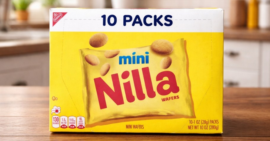 Nilla Wafers Mini Cookies 10-Pack Just $2.98 Shipped on Amazon