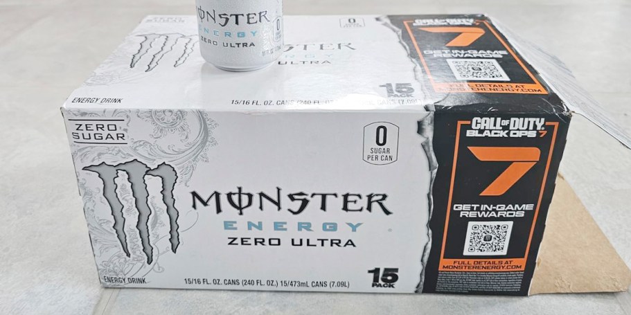 Monster Energy 15-Pack Just $15 Shipped on Amazon