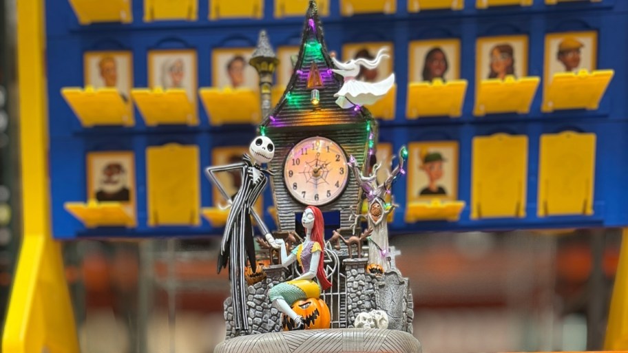 halloween themed clock