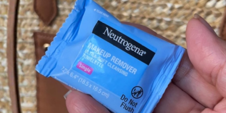 Neutrogena Makeup Remover Wipes 20-Count Only $5 Shipped on Amazon