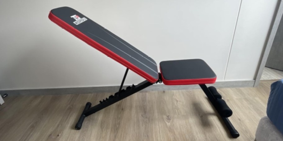 Adjustable Weight Bench Just $41.99 Shipped on Amazon (Reg. $76)