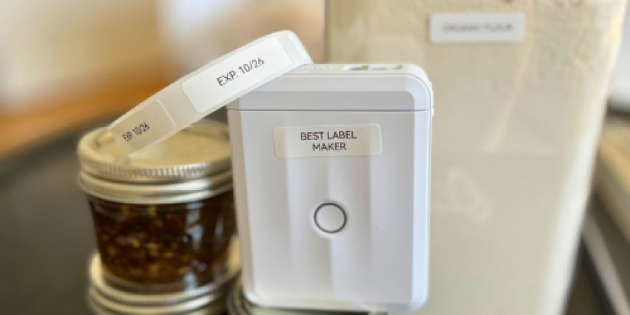 Wireless Label Maker Only $9.99 on Amazon (Regularly $30)