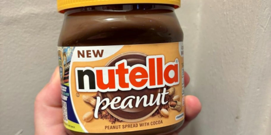 Nutella Peanut Spread w/ Cocoa Just $4.97 on Walmart.com (First New Flavor in 50+ Years!)