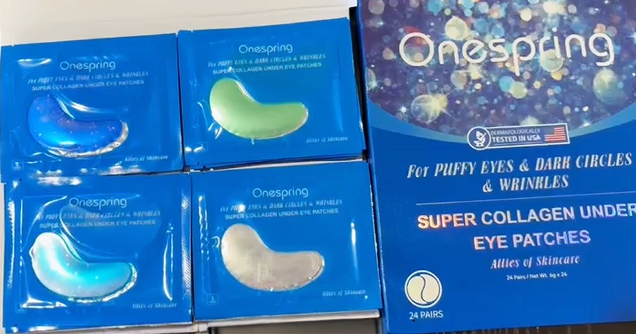 onespring blue eye patches