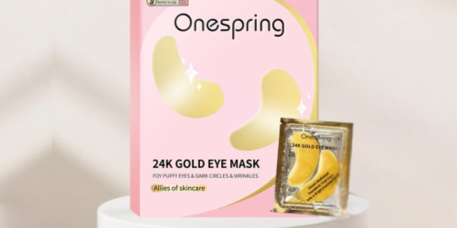 Under Eye Patches 24-Count Only $4 Shipped on Amazon (Reg. $16)