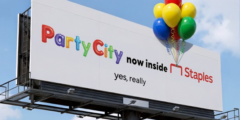 Party City is Now&hellip; at Staples?