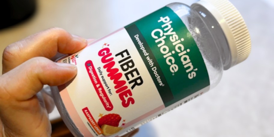 Physician’s Choice Fiber Gummies 60-Count Just $6.78 Shipped on Amazon (Reg. $20)