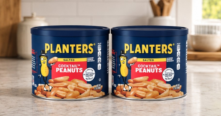 Two Planters Cocktail Peanut Cans Just $3.56 Shipped on Amazon