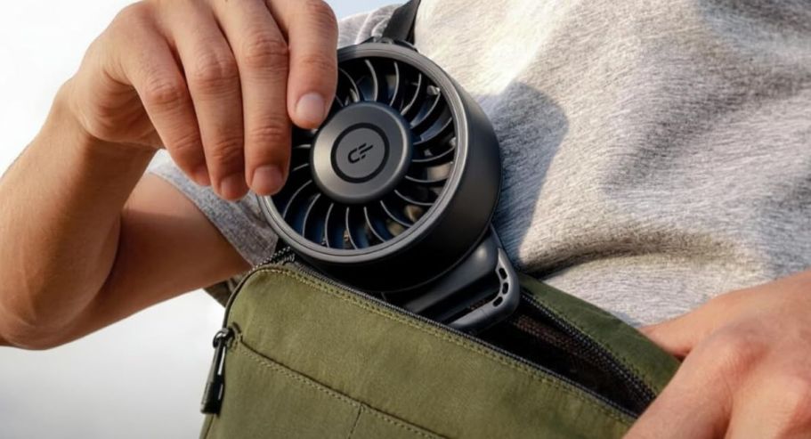 Portable Rechargeable Fans Just $10.79 on Amazon (Great for Concerts)