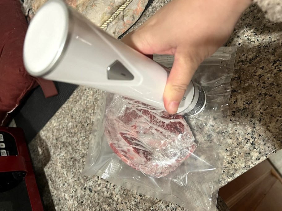 Handheld Vacuum Sealer Just $15.99 Shipped on Amazon (Reg. $60)
