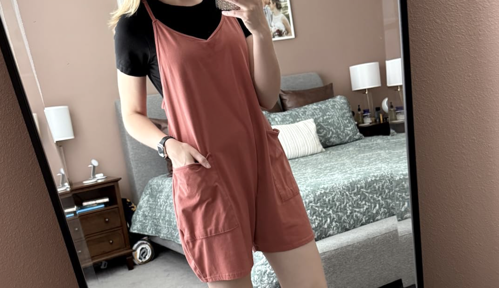 Women’s Sleeveless Romper w/ Pockets Just $14.99 on Amazon (Reg. $33)