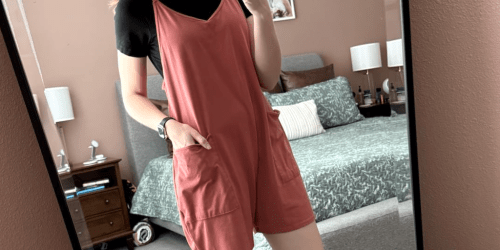 Women’s Sleeveless Romper w/ Pockets Just $14.99 on Amazon (Reg. $33)