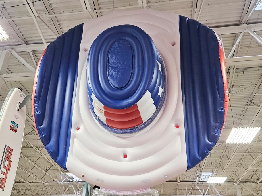 usa cowbow inflatable pool float 