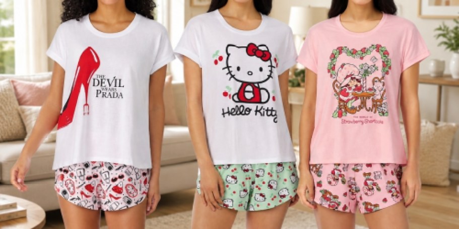 Cute Women’s Character Pajama Sets Just $7.81 on SamsClub.com