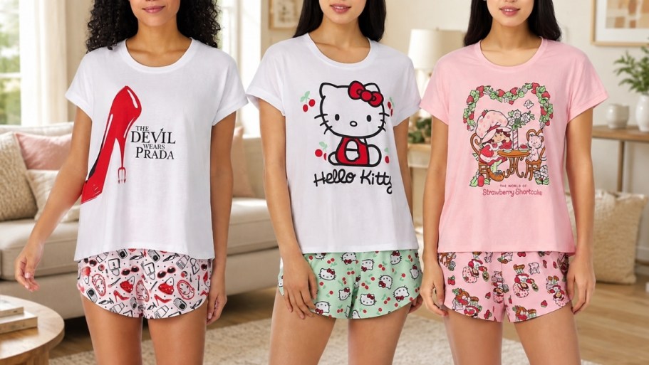 Cute Women’s Character Pajama Sets Just $7.81 on SamsClub.com
