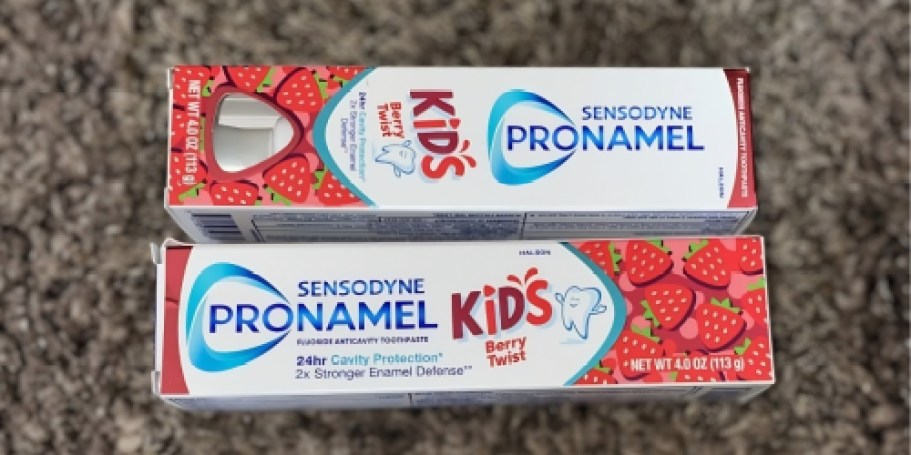 TWO Sensodyne Kids Toothpastes Only $5 Shipped on Amazon + More