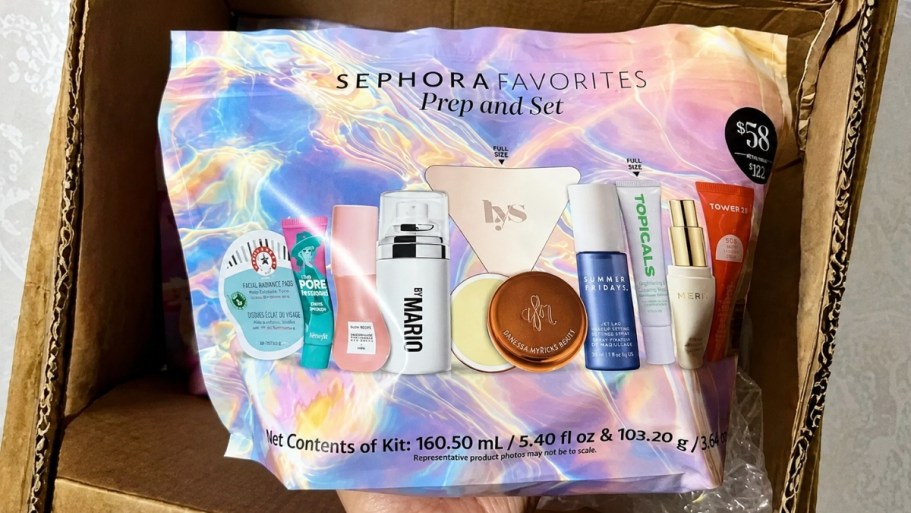 50% Off Kohl’s Sephora Favorites Prep & Set Kit Just $27 (a $172 Value) | Includes FULL-Size Products!