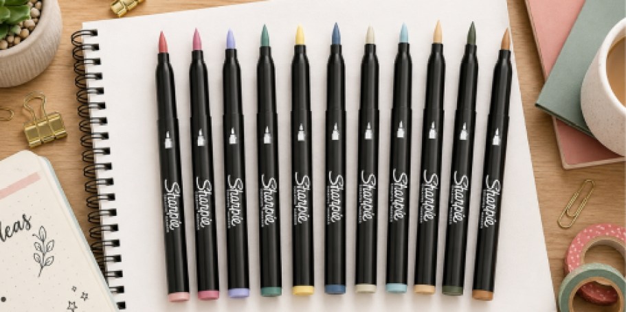 Sharpie Acrylic Paint Markers 12-Pack Just $10.69 Shipped on Amazon (Reg. $20)